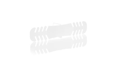 Seguridad covid ajustador mascarilla haper de pvc con logo vista 1