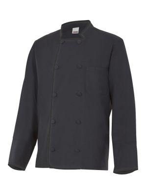 Chaquetas de cocinero velilla de cocina manga larga de algodon para personalizar vista 1