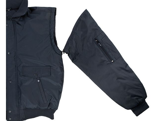 Chalecos de hostelería velilla acolchada impermeable desmontable de algodon vista 1