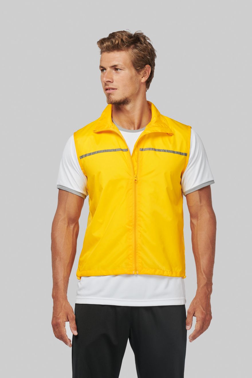 RUNNER - CHALECO DEPORTIVO CON ESPALDA DE REJILLA Sin mangas