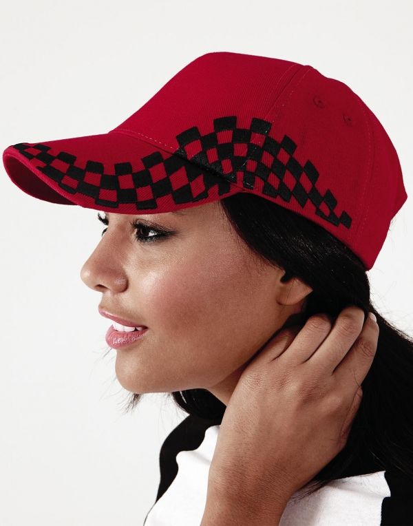 Gorras beechfield grand prix vista 1