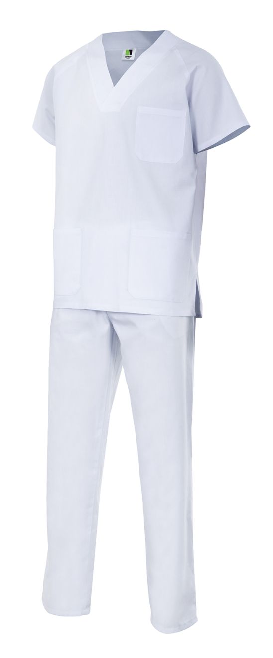 Casacas sanitarias velilla conjunto pijama de algodon vista 1