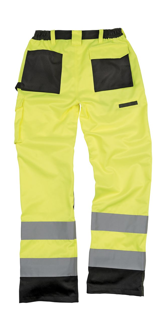 Pantalones reflectantes result cargo vista 1