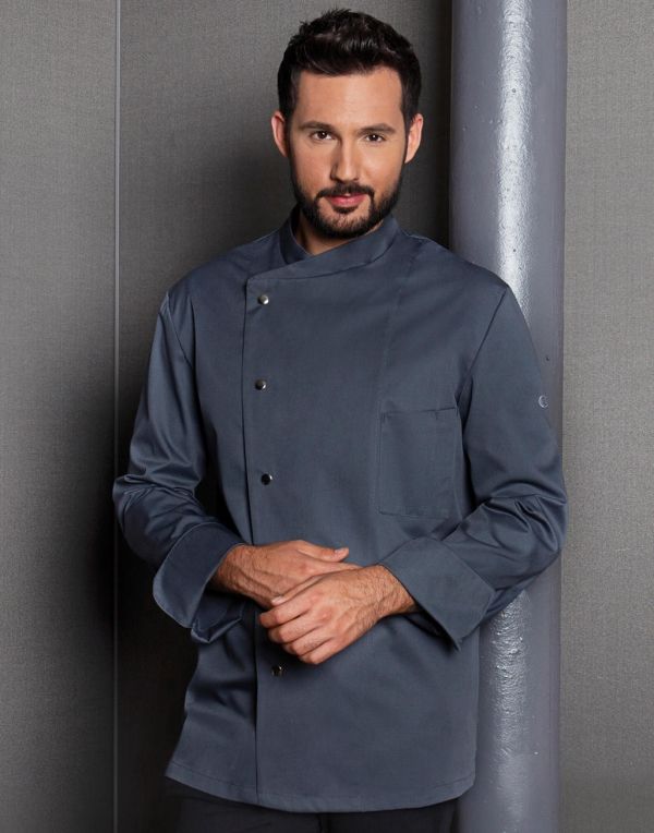 Chaquetillas de cocina karlowsky chef manga larga vista 1