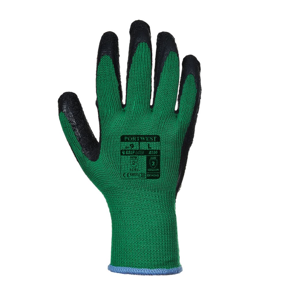 Guantes de trabajo grip plus con impresión vista 1