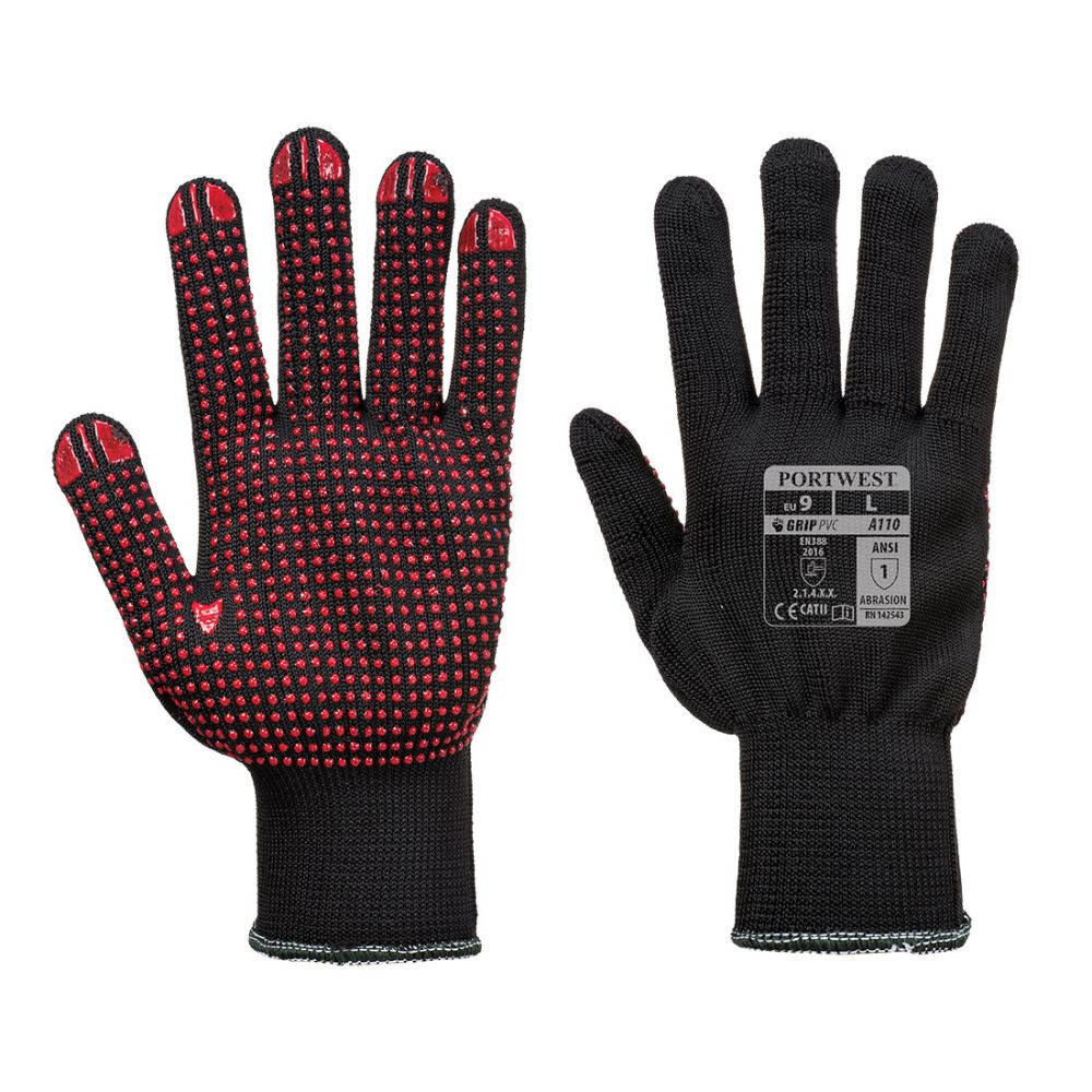 Guantes de trabajo polka dot vista 1