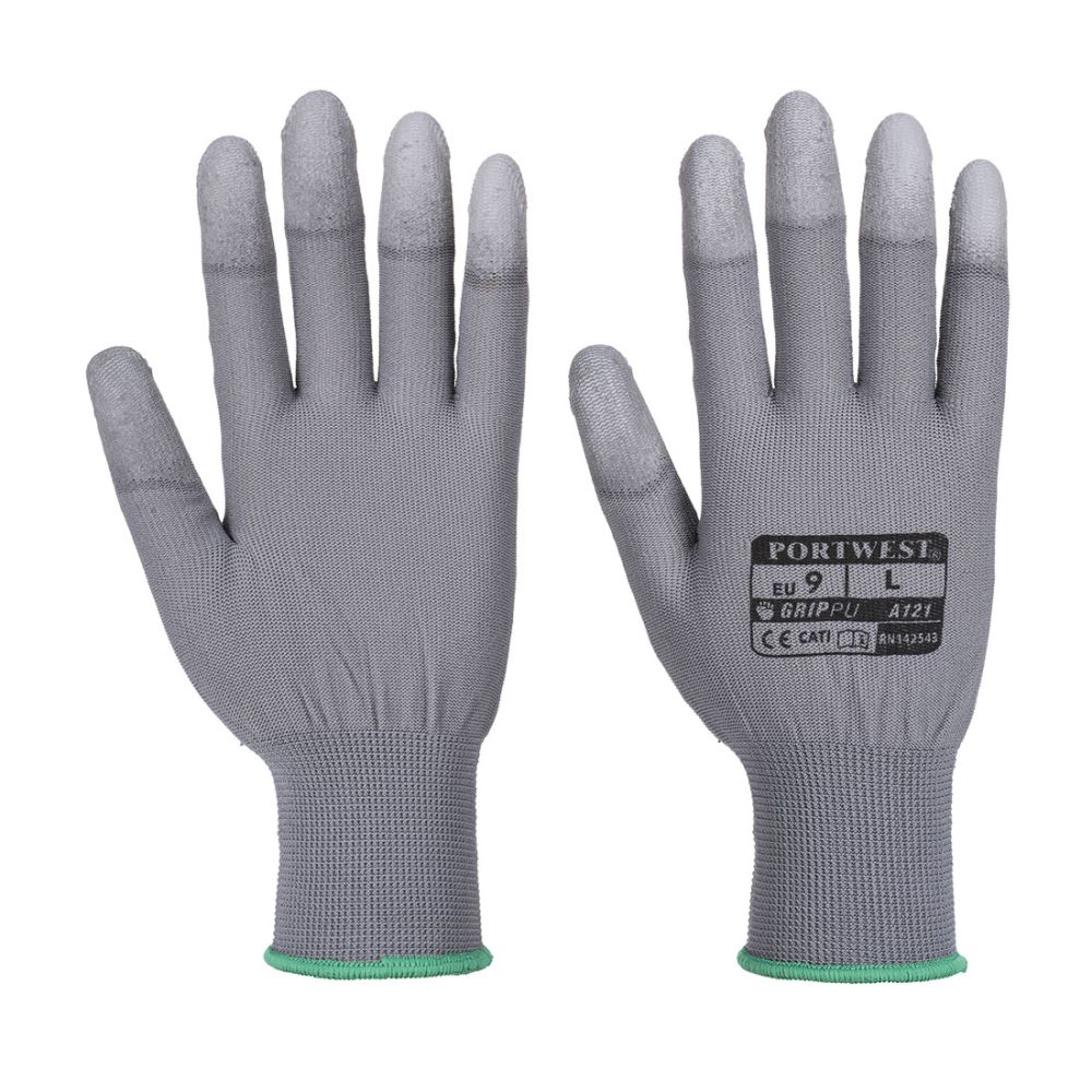 Guantes de trabajo con puntas de pu vista 1