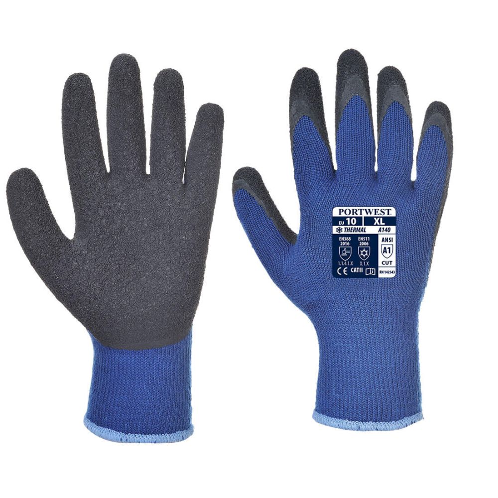 Guantes de trabajo thermal grip vista 1