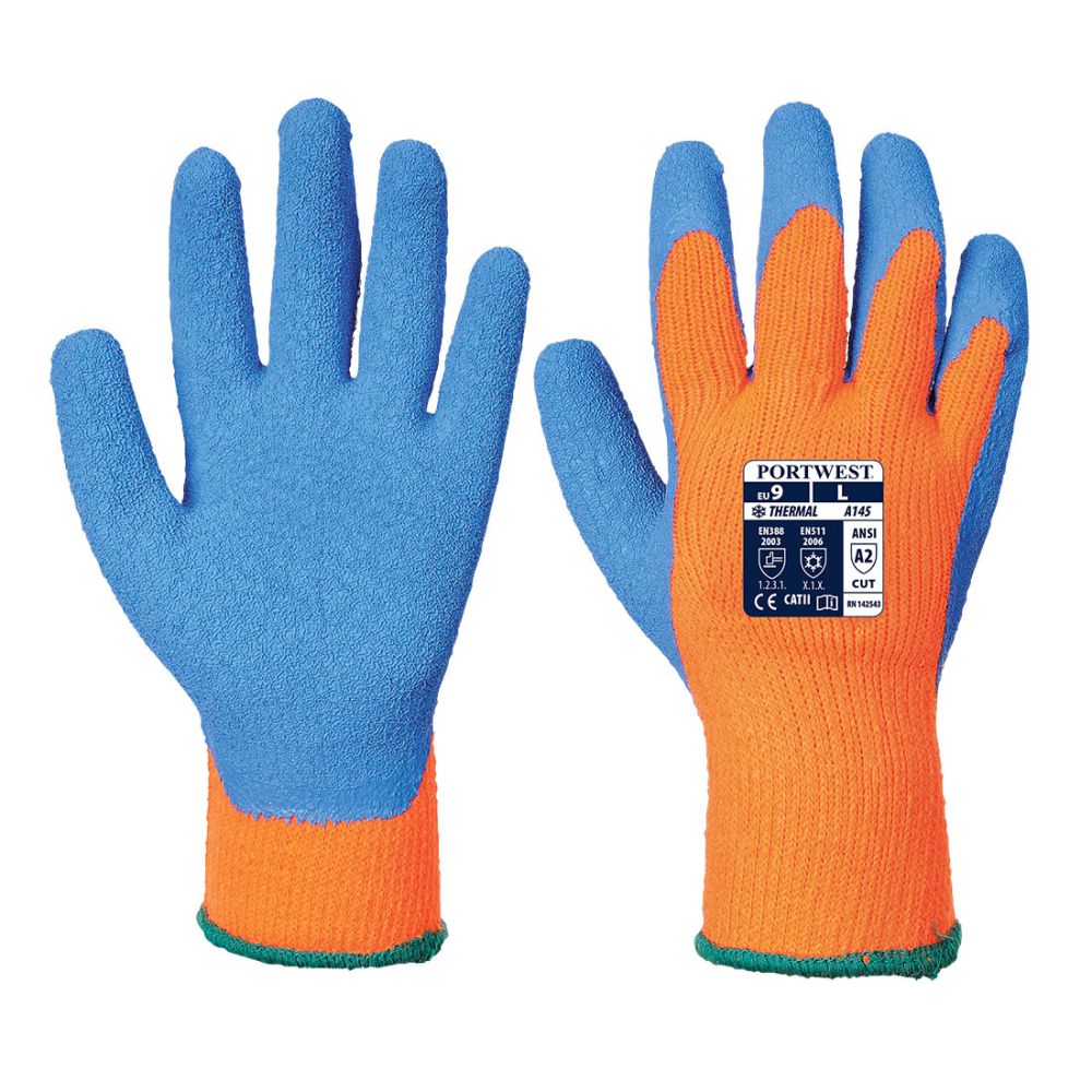 Guantes de trabajo cold grip vista 1