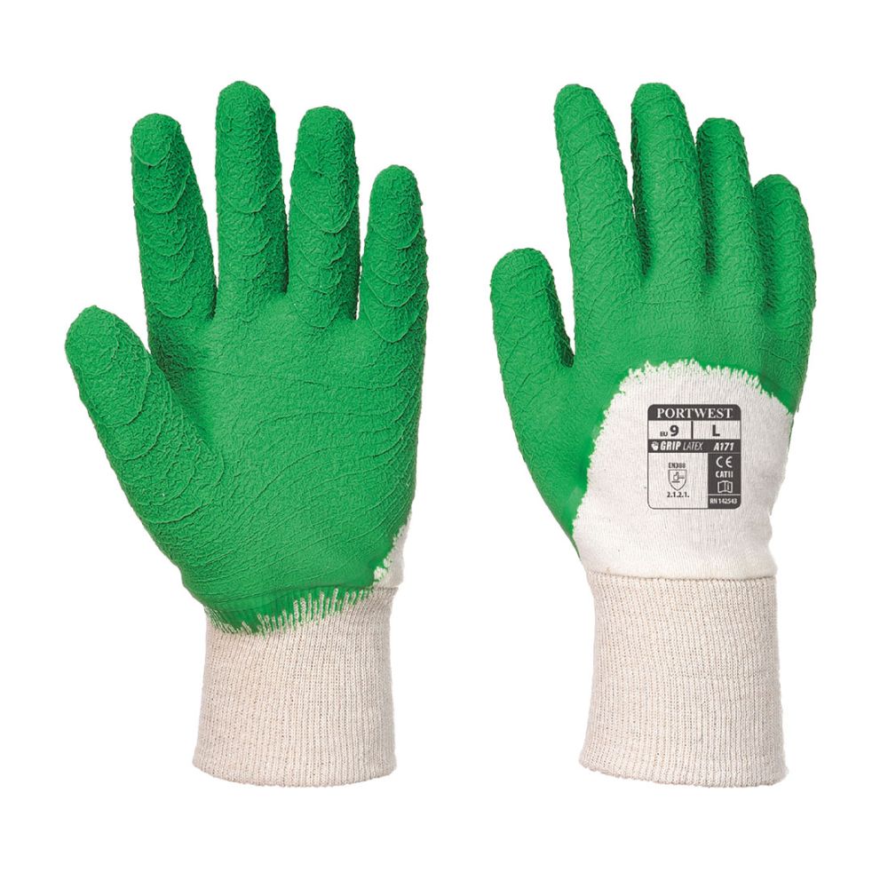 Guantes de trabajo crinkle con impresión vista 1