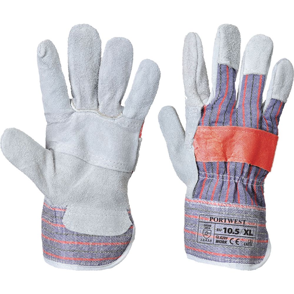 Guantes de trabajo clásico canadian rigger para personalizar vista 1