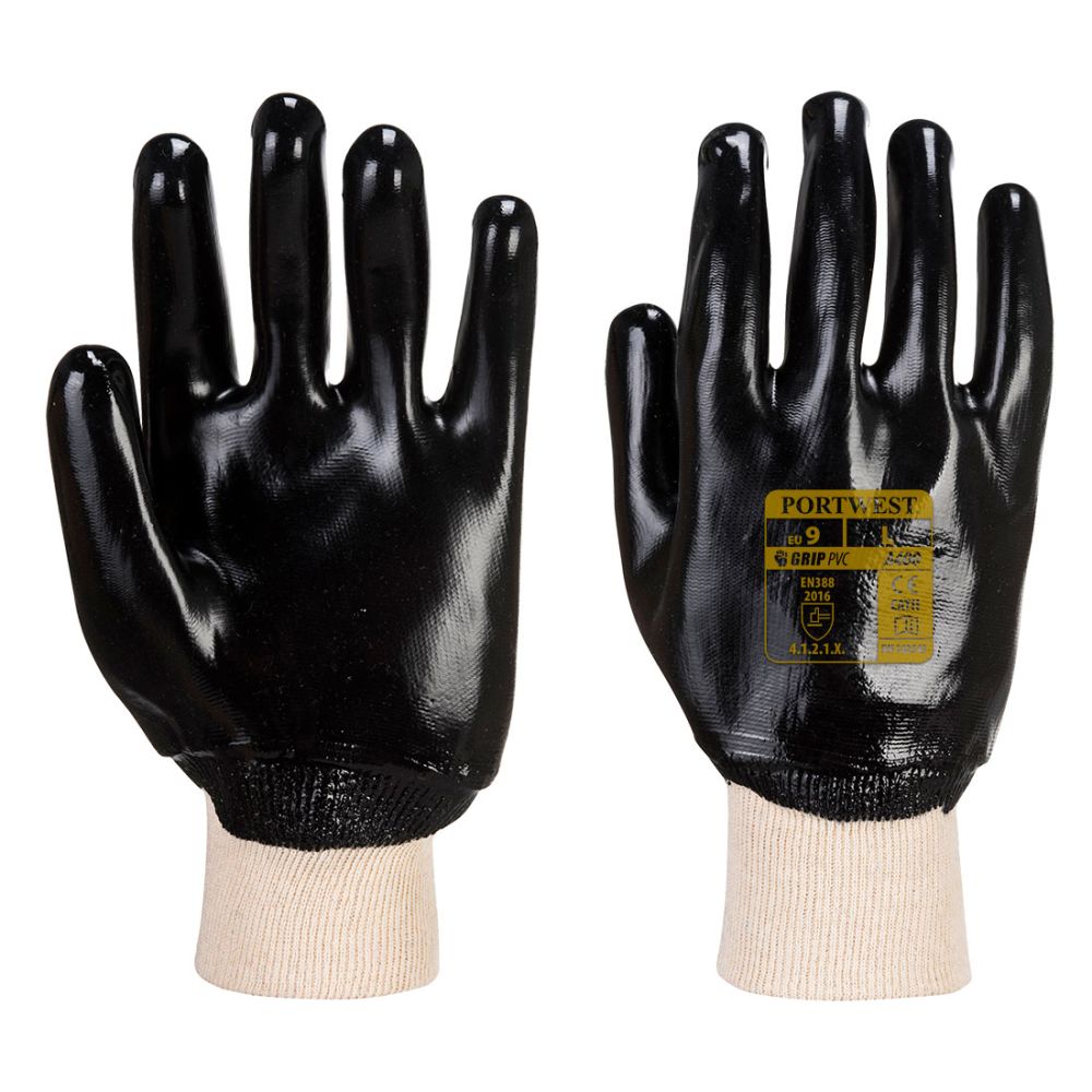 Guantes de trabajo puño elástico vista 1