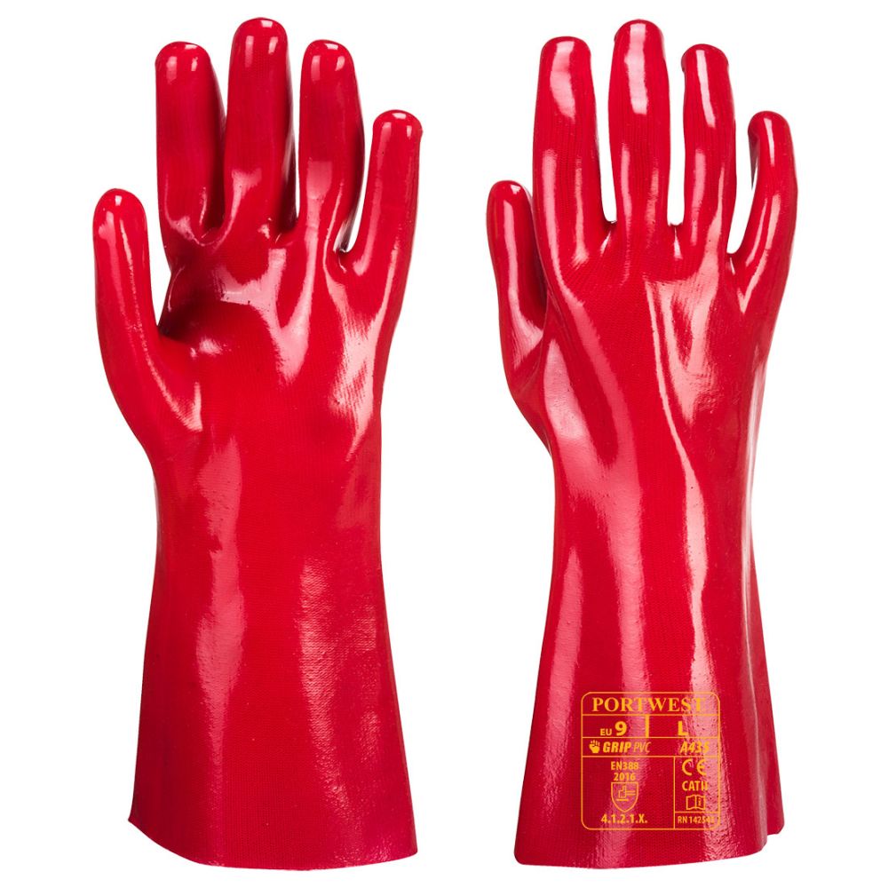 Guantes de trabajo pvc a435 vista 1