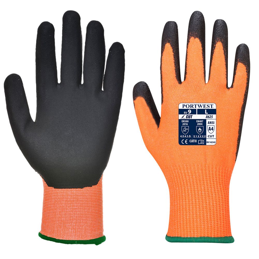 Guantes de trabajo anti corte para personalizar vista 1