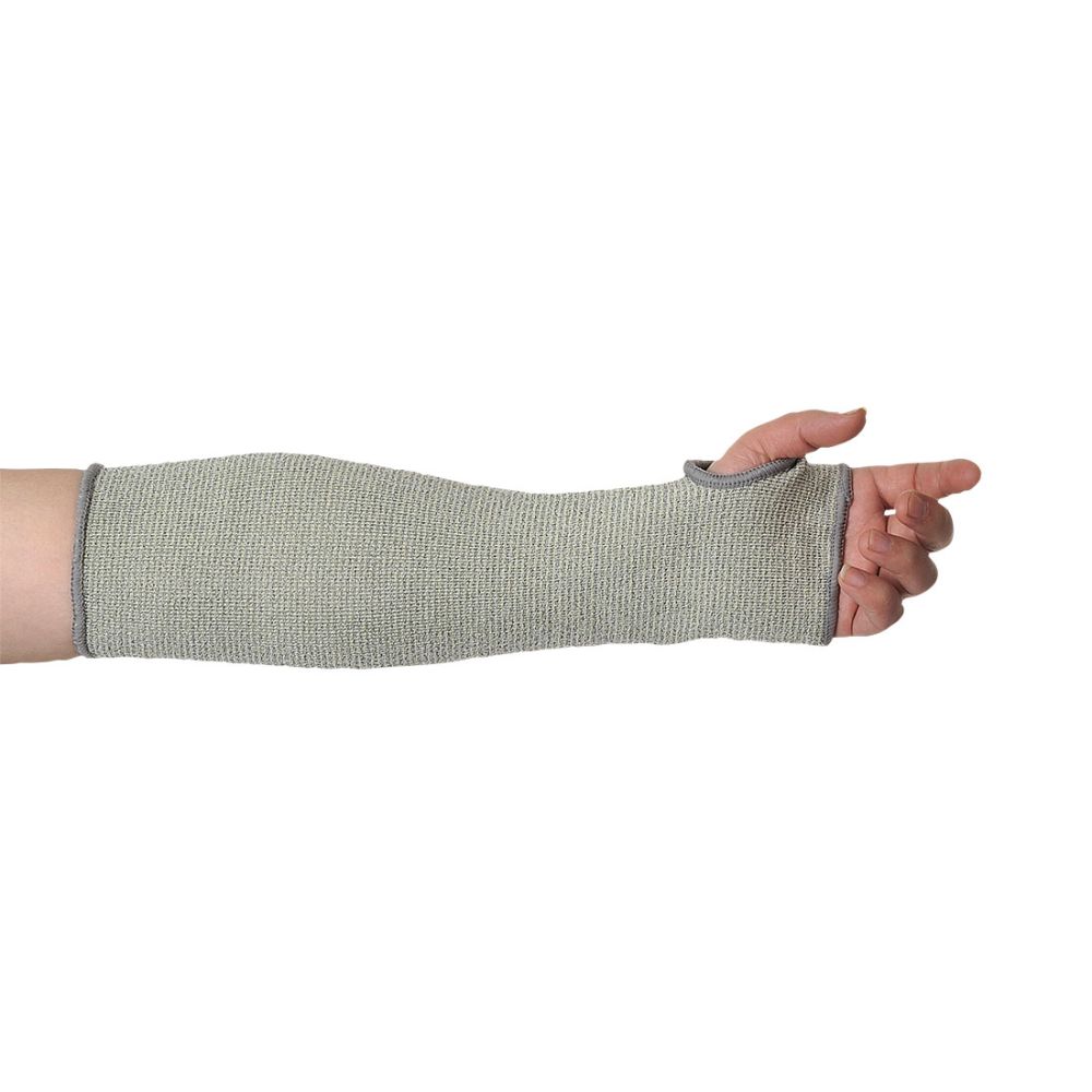 Guantes de trabajo anti corte 35cm con logo vista 1