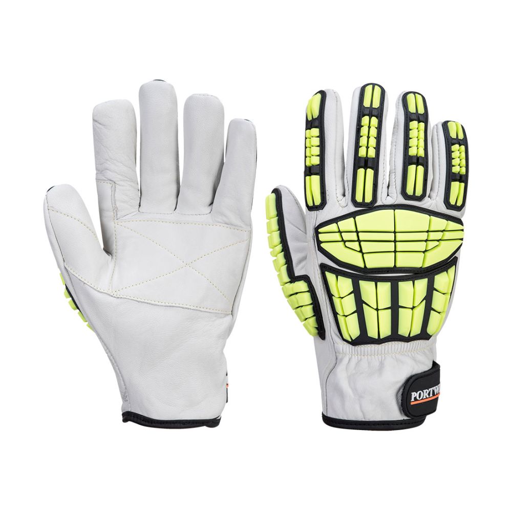 Guantes de trabajo impact pro cut con logo vista 1