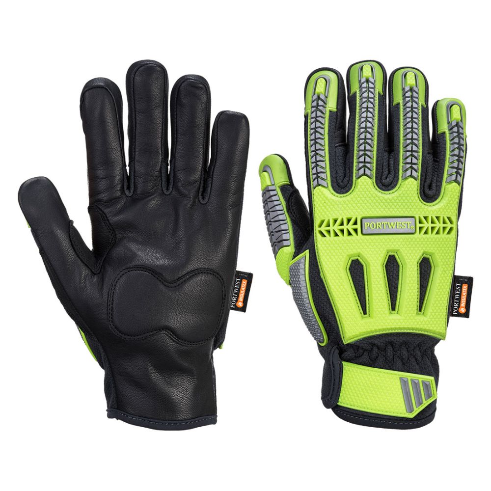 Guantes de trabajo de invierno r3 impact vista 1