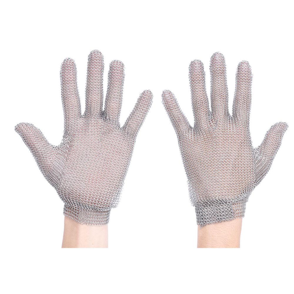 Guantes de trabajo de cota de malla para personalizar vista 1