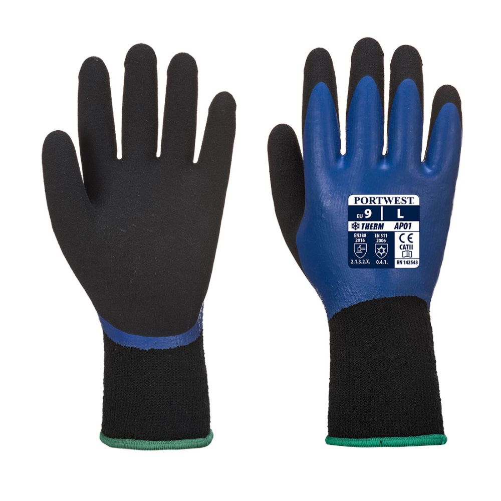 Guantes de trabajo thermo pro vista 1