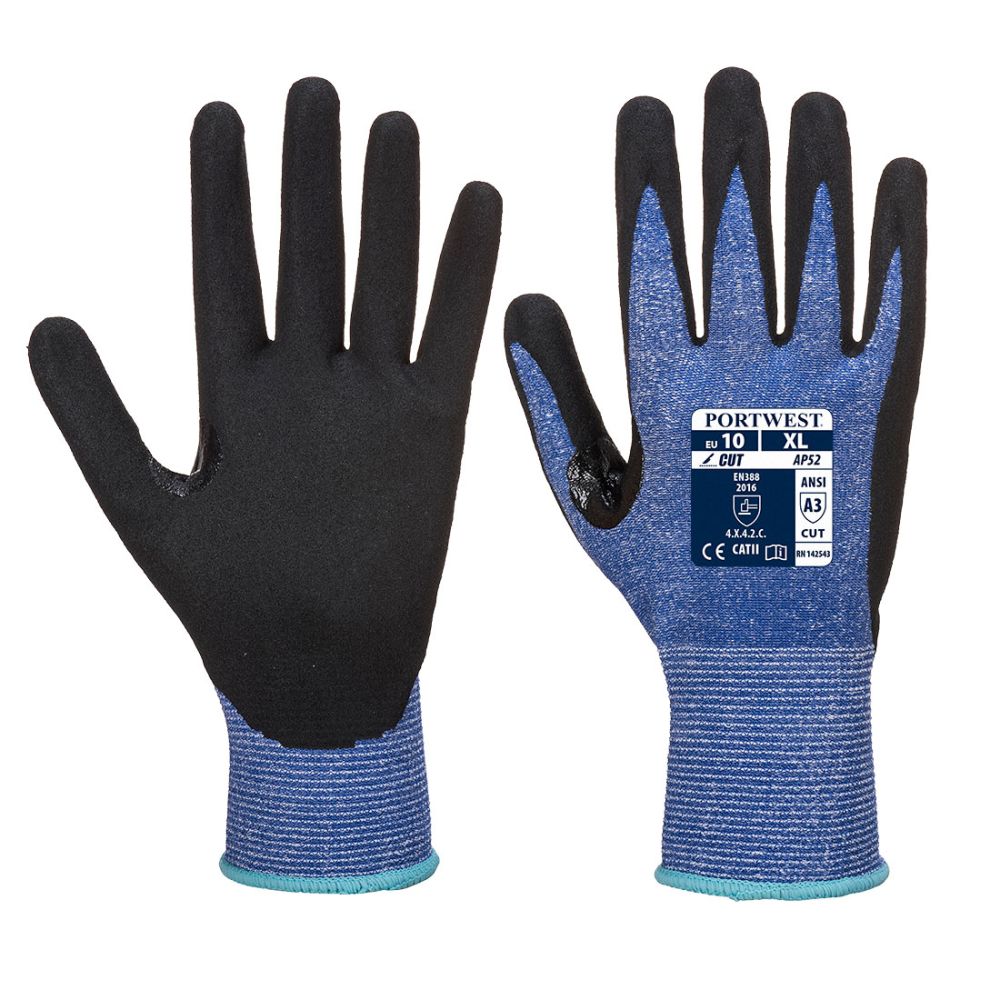 Guantes de trabajo dexti cut ultra vista 1