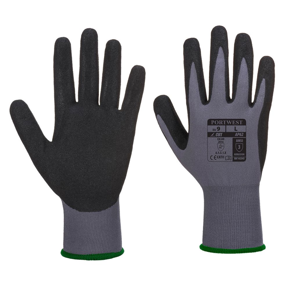 Guantes de trabajo dermiflex aqua para personalizar vista 1