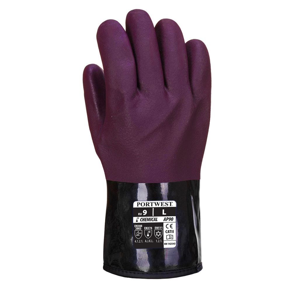 Guantes de trabajo chemtherm vista 1