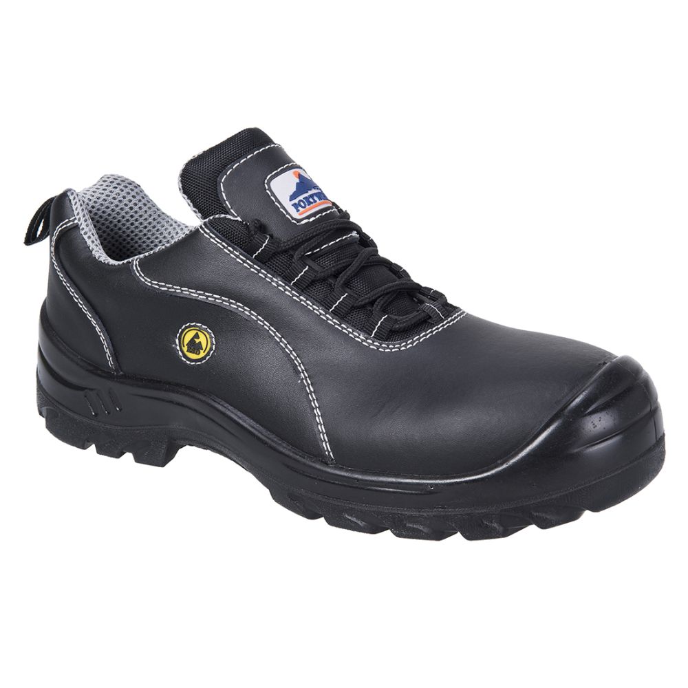 Calzado seguridad zapato portwest compositelite esd leather safety s1 para personalizar vista 1