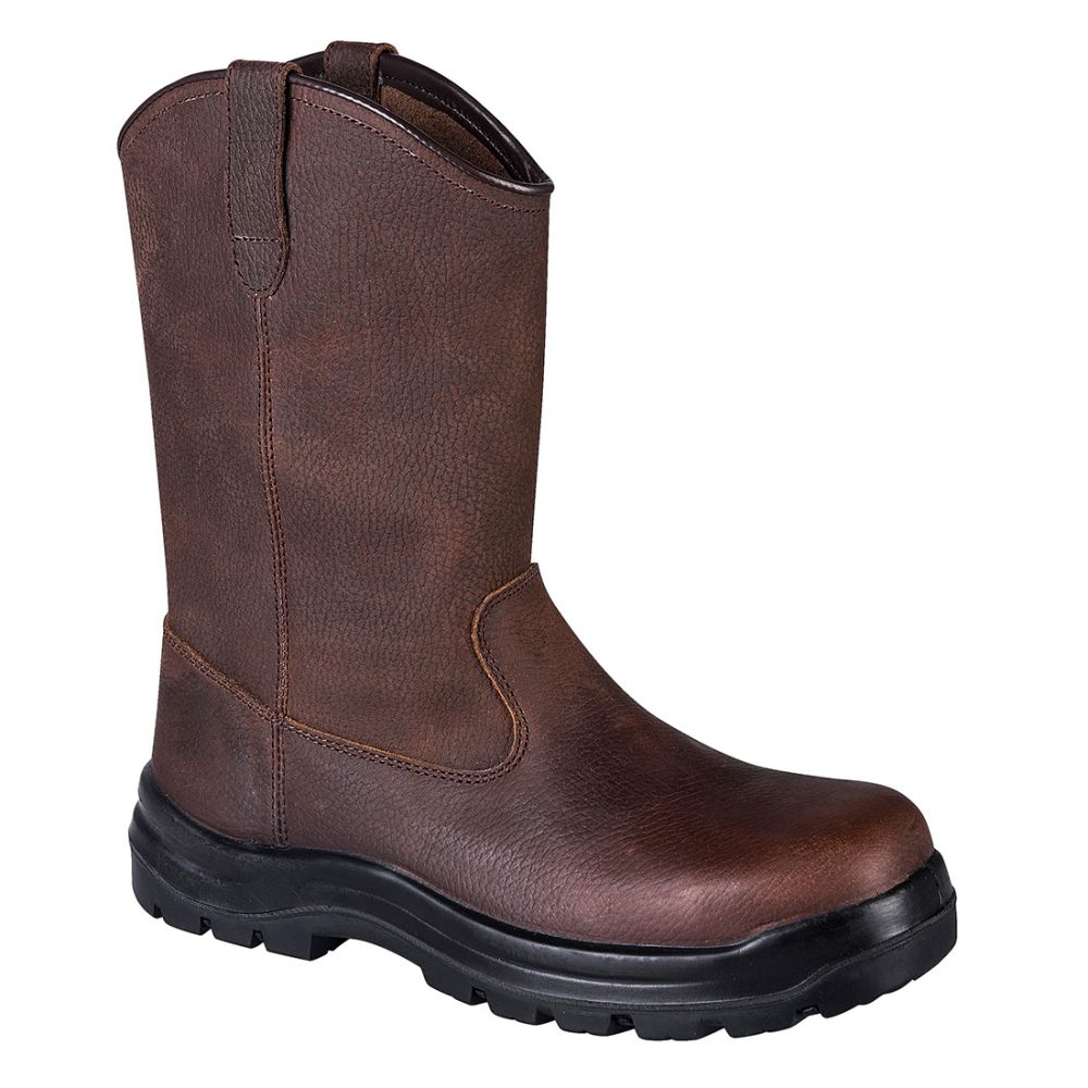 Calzado seguridad bota portwest compositelite indiana rigger s3 con impresión vista 1