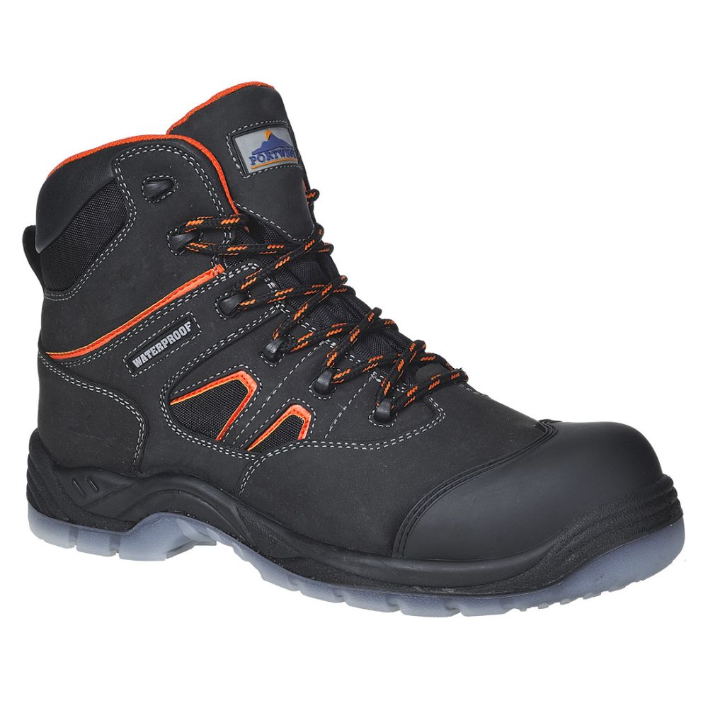 Zapatos de trabajo bota portwest compositelite â all weather s3 wr vista 1
