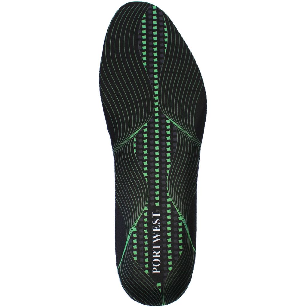 Zapatos de trabajo plantilla gel cushion & arch support vista 1