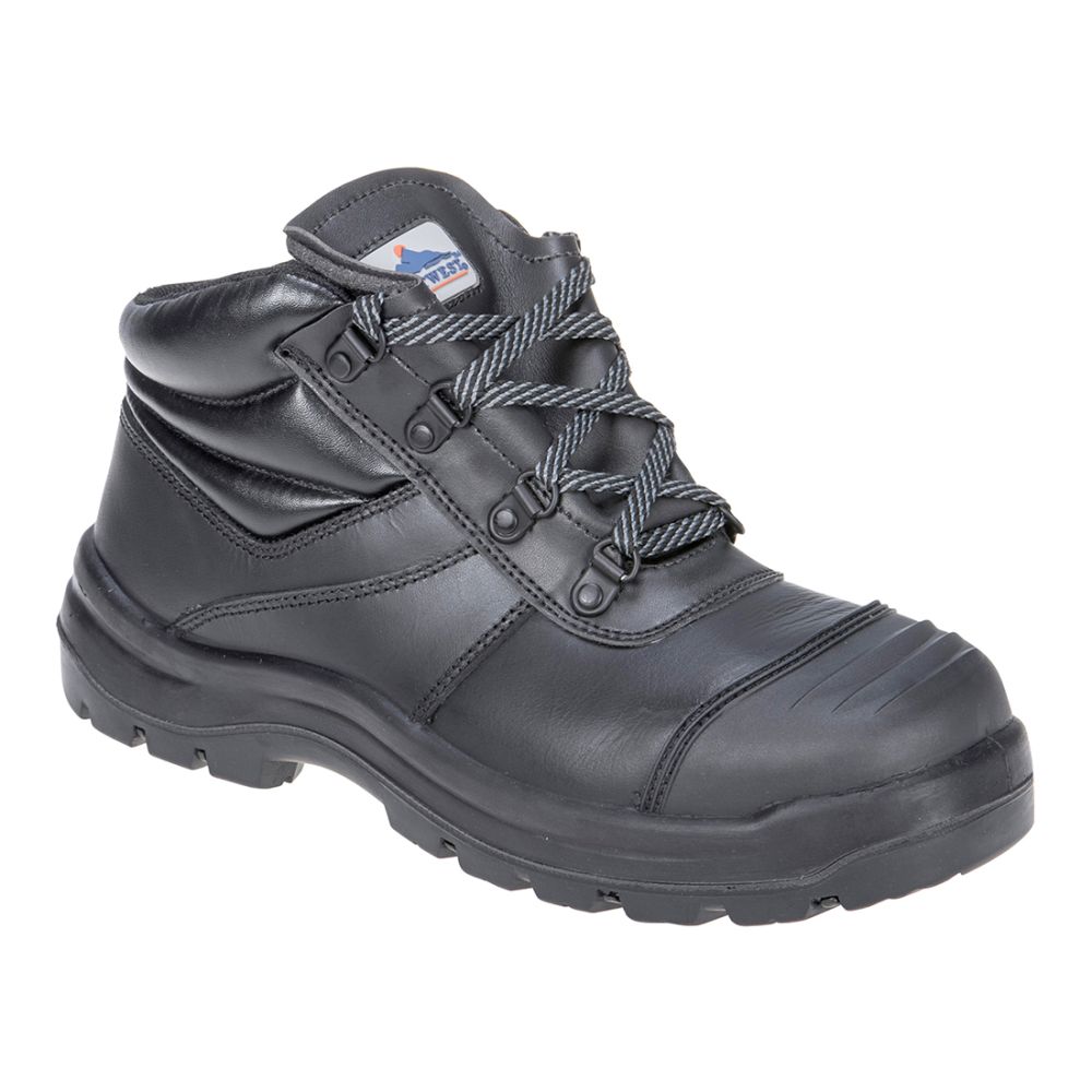 Zapatos de trabajo bota de seguridad trent s3 hro ci hi fo con impresión vista 1