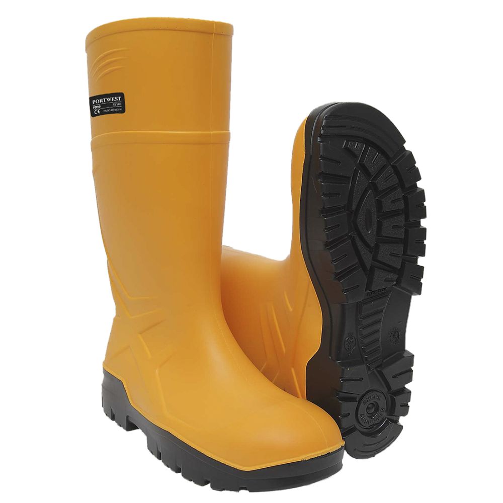 Calzado seguridad bota wellington pu s5 ci fo con impresión vista 1