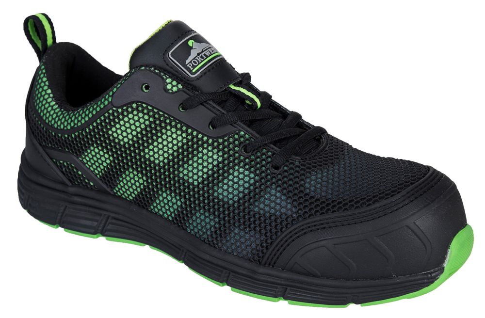 Zapatos de trabajo deportivo bajo portwest compositelite ogwen s1p vista 1