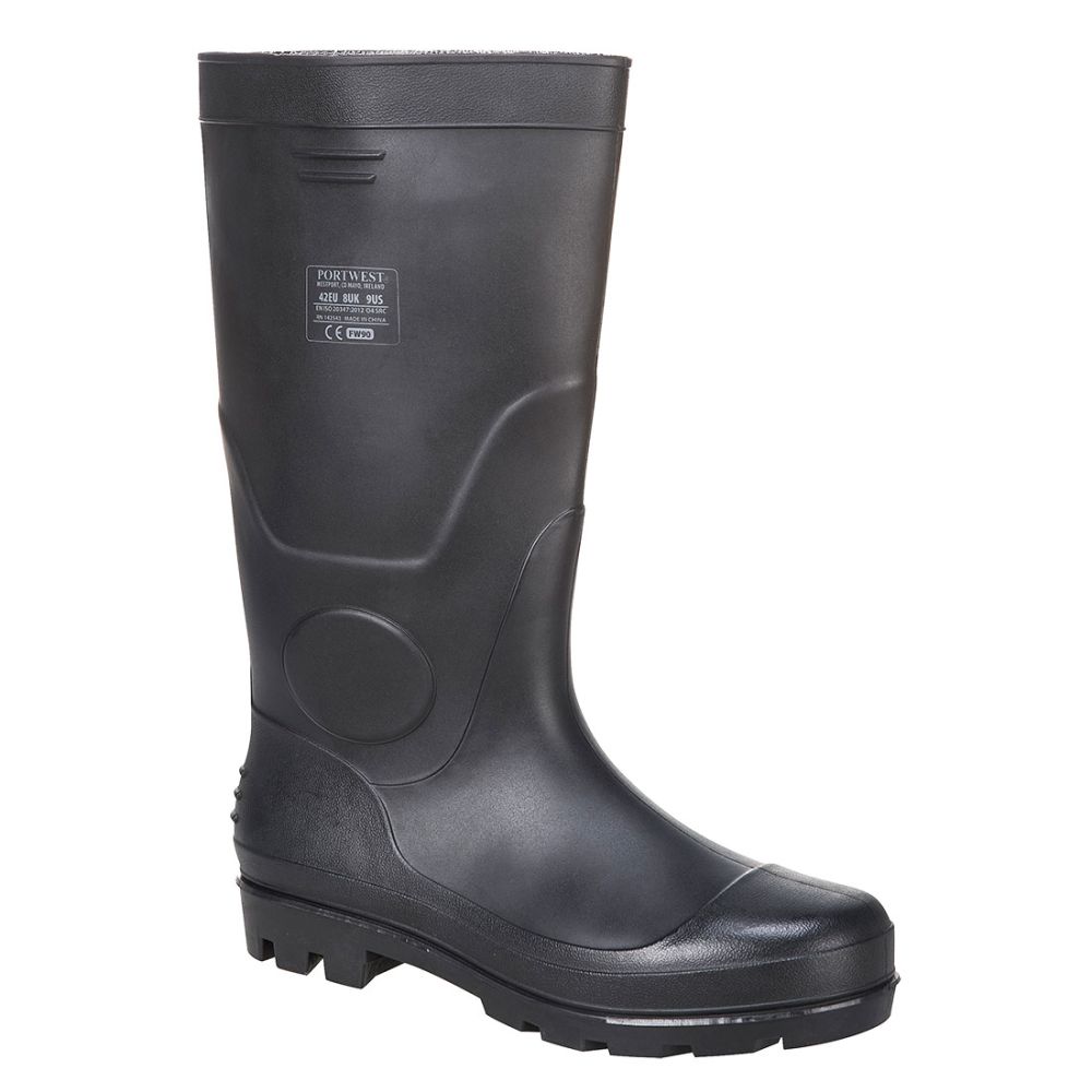Zapatos de trabajo bota wellington pvc 04 con impresión vista 1