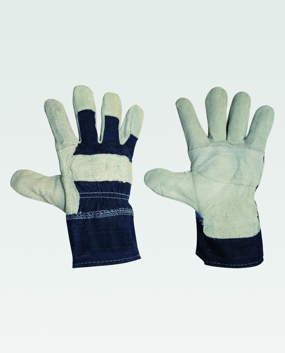 Guantes de trabajo workteam g2204 de algodon con impresión vista 1
