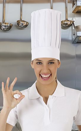 Gorros de cocina valento cordon vista 1