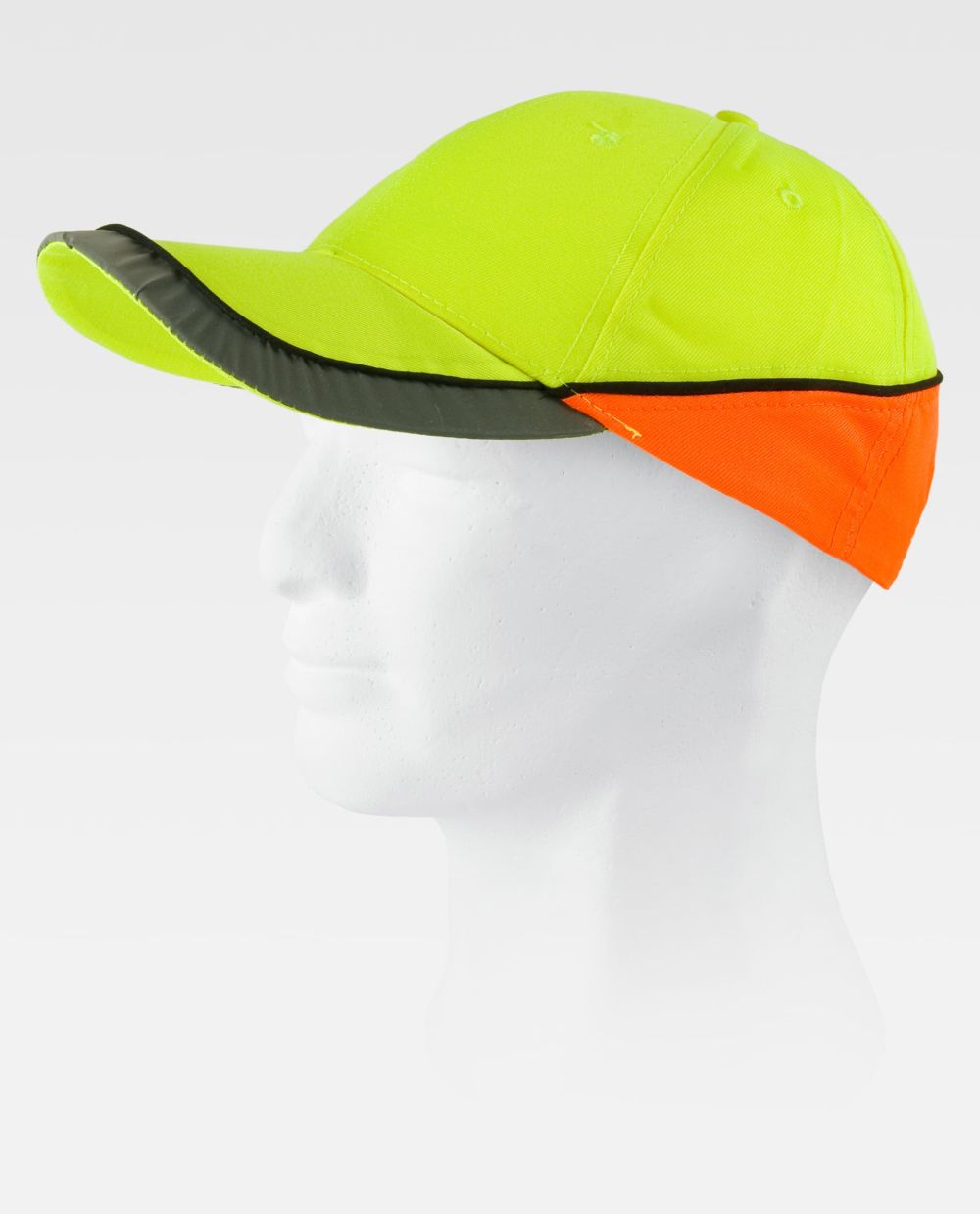 Gorras reflectantes workteam wfa903 de poliéster con impresión vista 1
