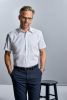 Camisa moderna non-iron manga corta hombre Manga corta