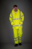 Chaqueta Hi-Vis (Alta Visibilidad) Soft Flex transpirable para lluvia Manga larga
