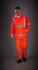 Chaqueta Hi-Vis (Alta Visibilidad) Soft Flex transpirable para lluvia Manga larga