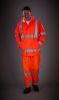Chaqueta Hi-Vis (Alta Visibilidad) Soft Flex transpirable para lluvia Manga larga
