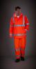 Chaqueta Hi-Vis (Alta Visibilidad) Soft Flex transpirable para lluvia Manga larga