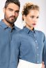 Camisa Denim mujer Manga larga