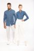 Camisa Denim mujer Manga larga