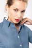 Camisa Denim mujer Manga larga