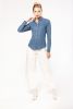 Camisa Denim mujer Manga larga