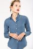 Camisa Denim mujer Manga larga