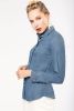 Camisa Denim mujer Manga larga