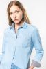Camisa de algodón Nevada de manga larga para mujer Manga larga