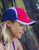 Gorras result bi color 6 paneles vista 3